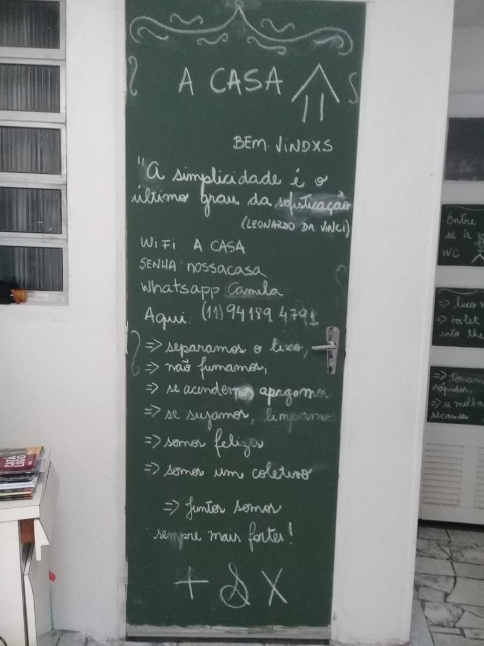 Hospedaria - A Casa Cafe Arte - Valores Acessiveis Sao Paulo Bagian luar foto